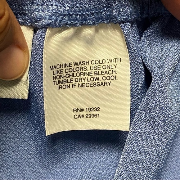 Alfred Dunner Pants Light Blue Size 16 Petite - Picture 9 of 10